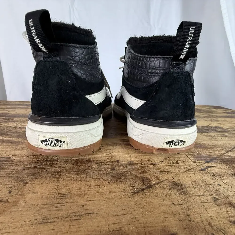 VANS UltraRange Exo Hi MTE,‎ Crocodile Skin-Black, style# VN0A4UWJ2WH, M 5.5 W 7